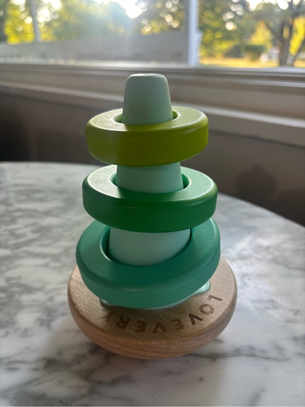 Lovevery Montessori Wobble Stacker